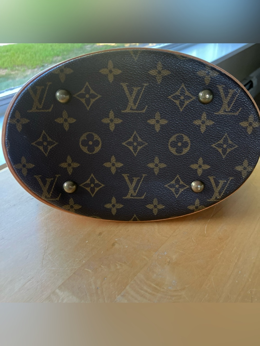 Louis Vuitton Monogram Bucket Bag in Brown and Tan - Picture 8 of 16